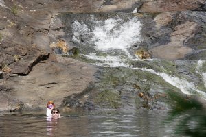 Cascade de Colnett - Baignade !