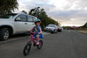 Mais je commence à apprécier le vélo