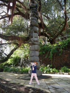 A l'entrée d'Albert Park