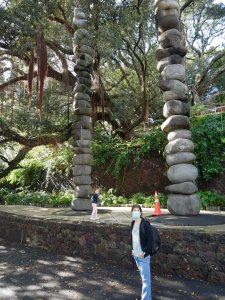 A l'entrée d'Albert Park