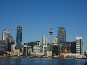 Vue du CBD depuis la baie